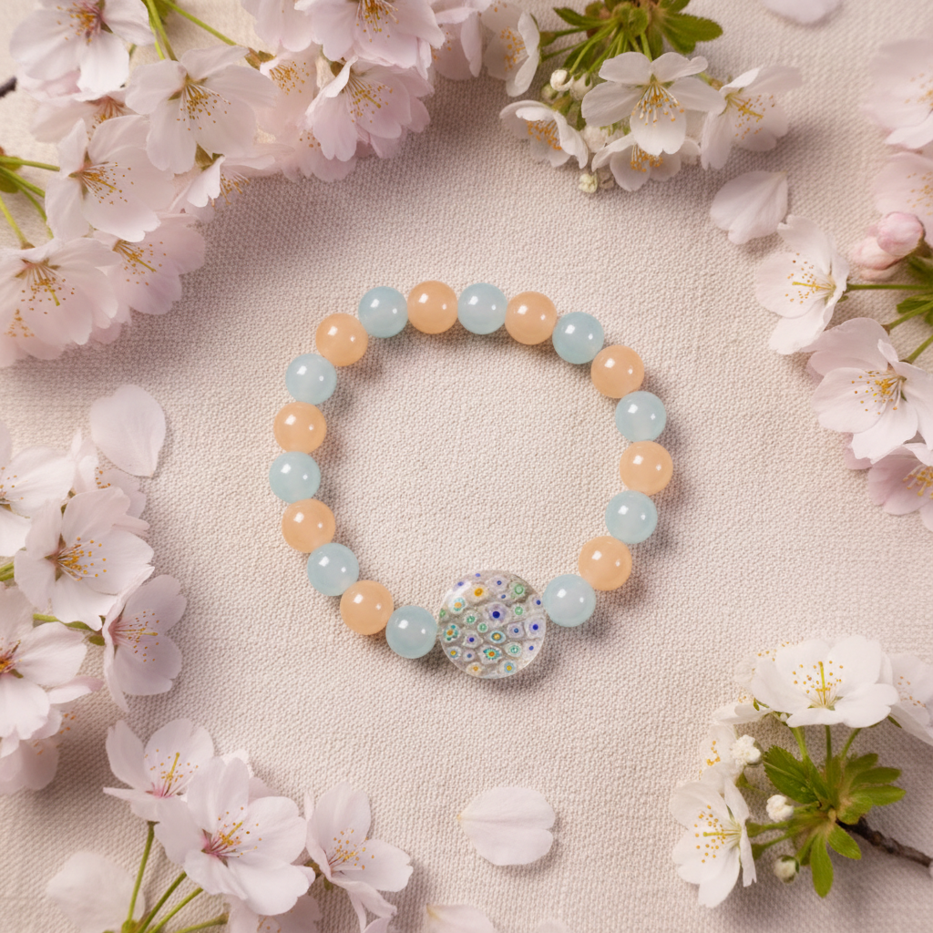 Coastal Bloom Bracelet_ChicaChica