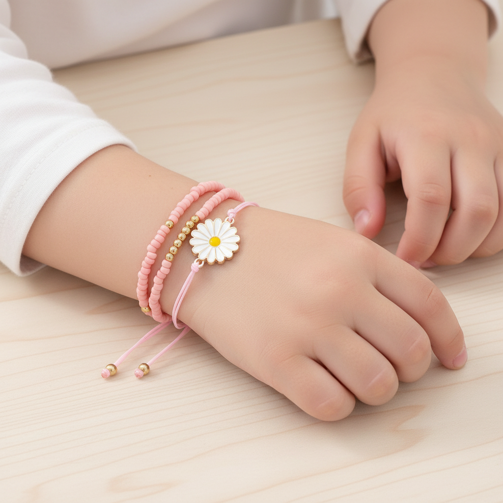 Daisy Delight Bracelet Set_ChicaChica_