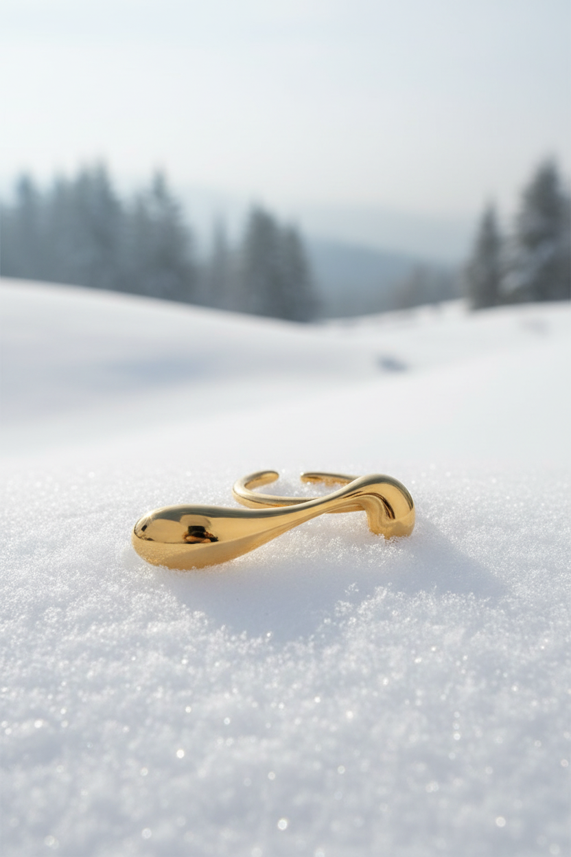 Golden Cascade Ring_ChicaChica