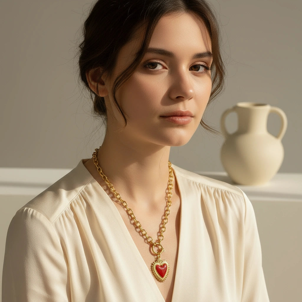 Heart Royale Necklace_ChicaChica