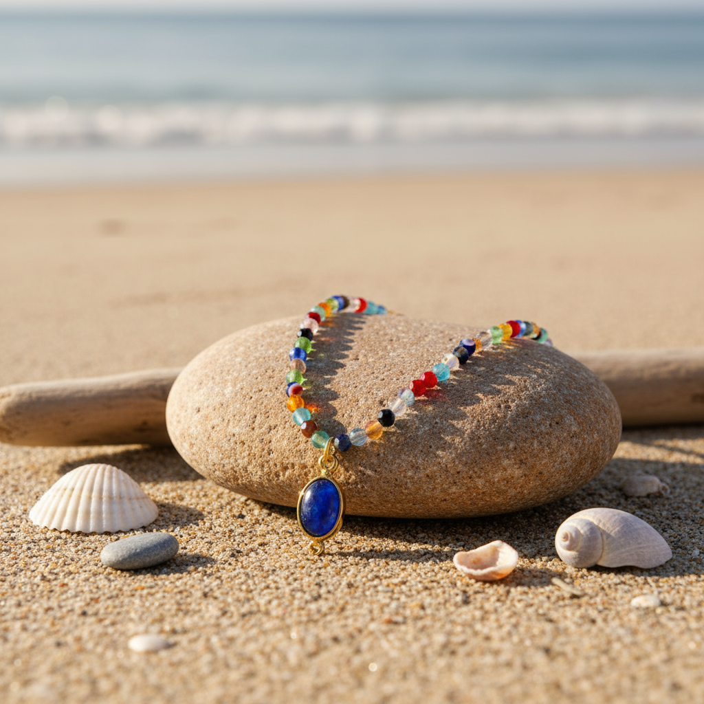 Jewel Dots Necklace-ChicaChica