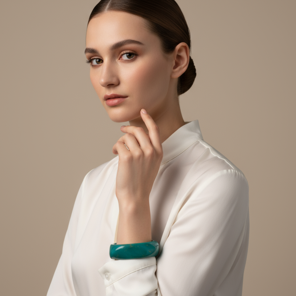 Ocean Twist Bangle_ChicaChica