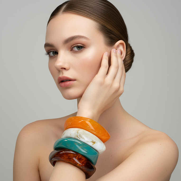 Ocean Twist Bangle_ChicaChicaBangles