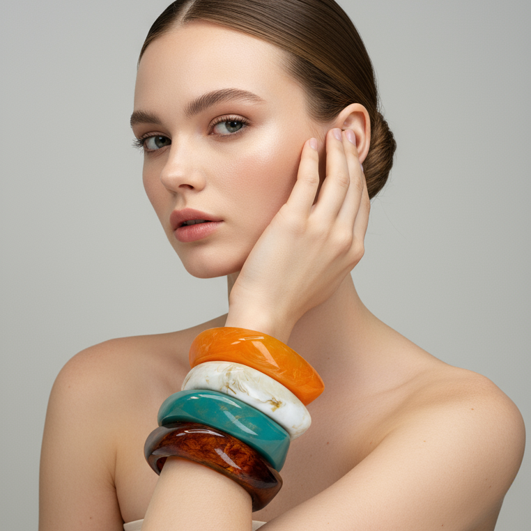 Sandy Glow Bangle_ChicaChica