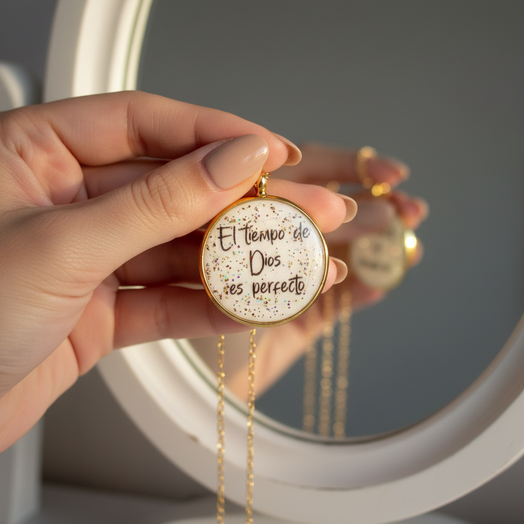 Tiempo de Dios Necklace_ChicaChica