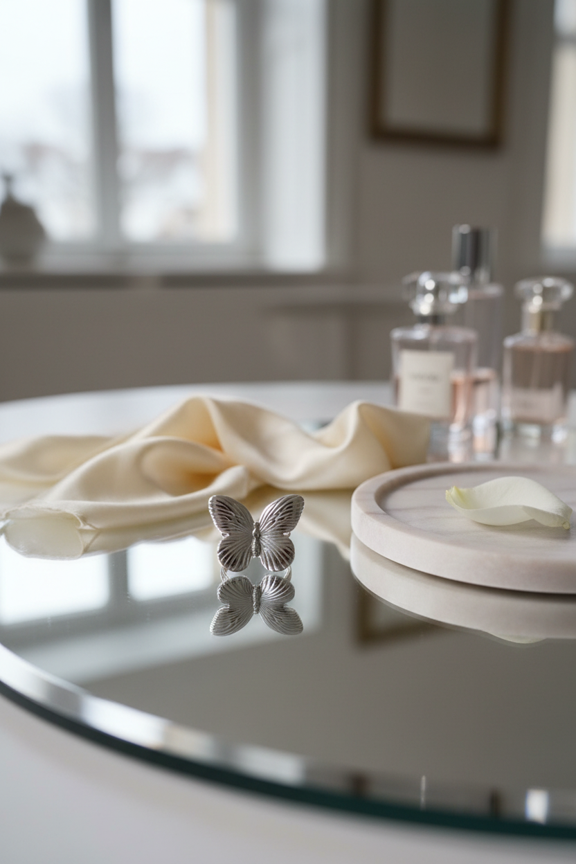 Forever Flutter Ring - Silver