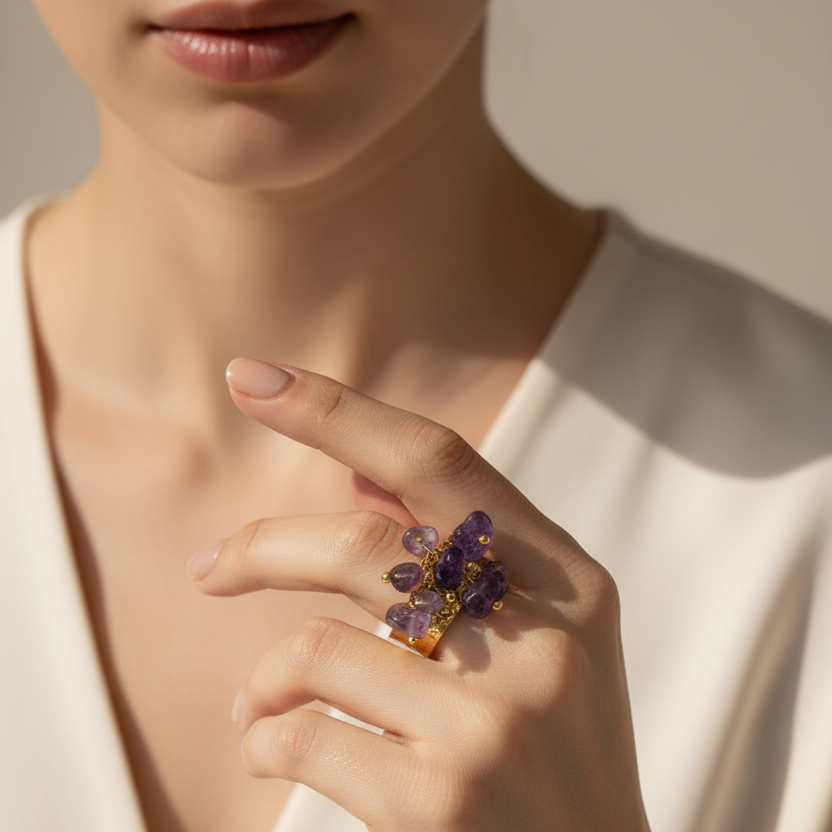 Amethyst Muse Ring_ChicaChica
