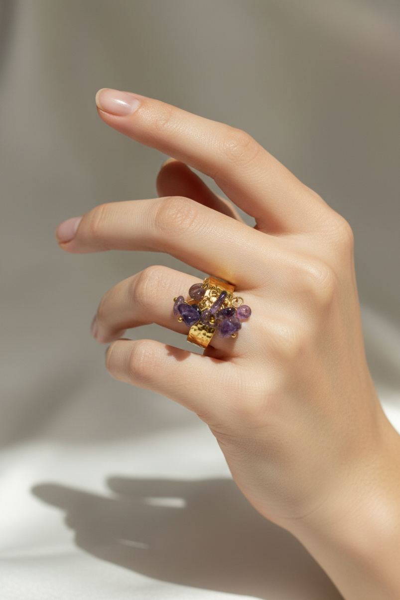 Amethyst Muse Ring_ChicaChica