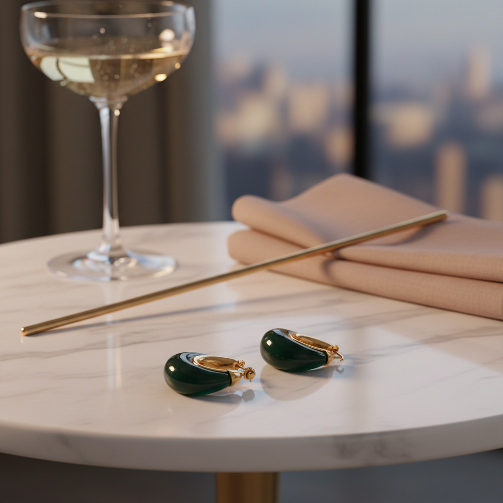 Ava Hoops_Emerald Green_ChicaChica