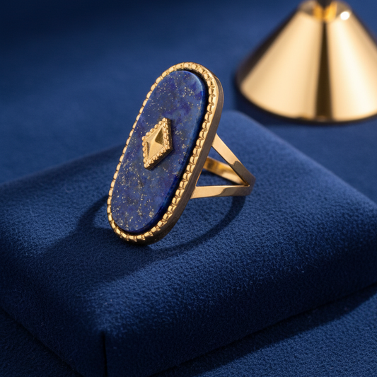 Azure Glow Ring_ChicaChica