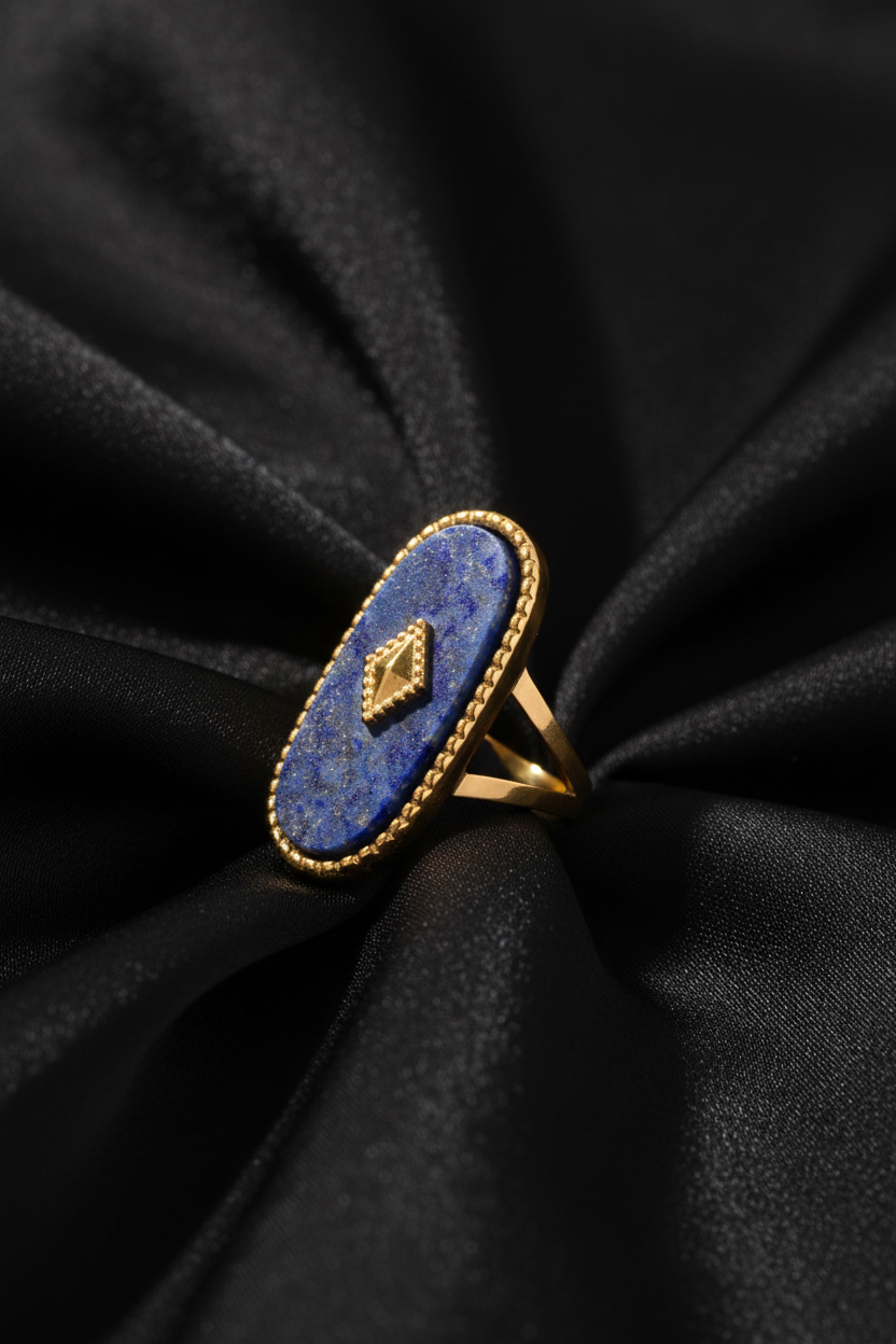 Azure Glow Ring_ChicaChica