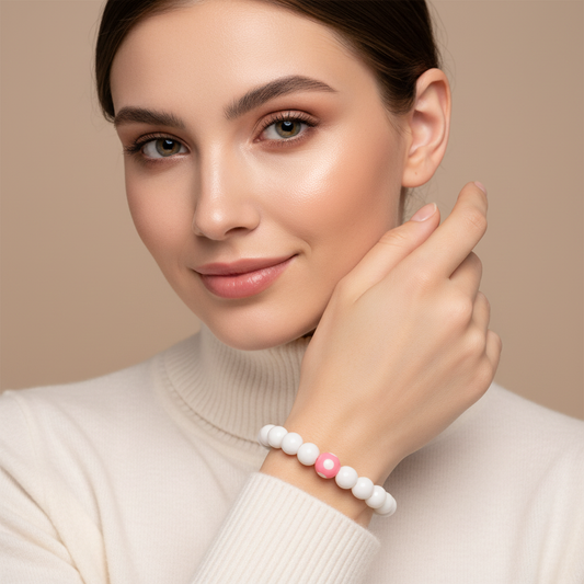 Blush Dot Bracelet-ChicaChica