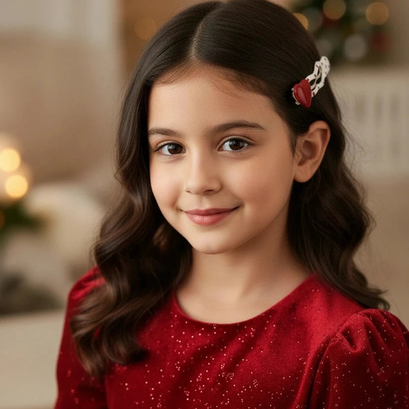 Candy Dots Hair Clip_ChicaChica