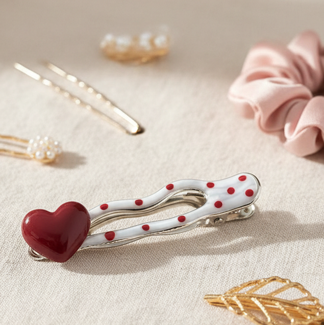 Candy Dots Hair Clip