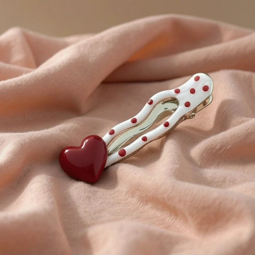 Candy Dots Hair Clip_ChicaChica