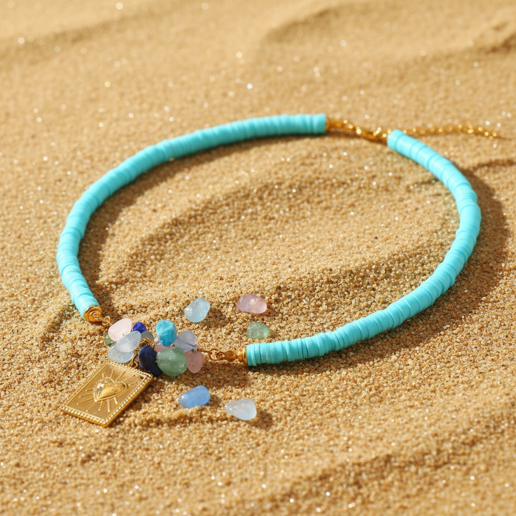 Charm My Heart Necklace_ChicaChica