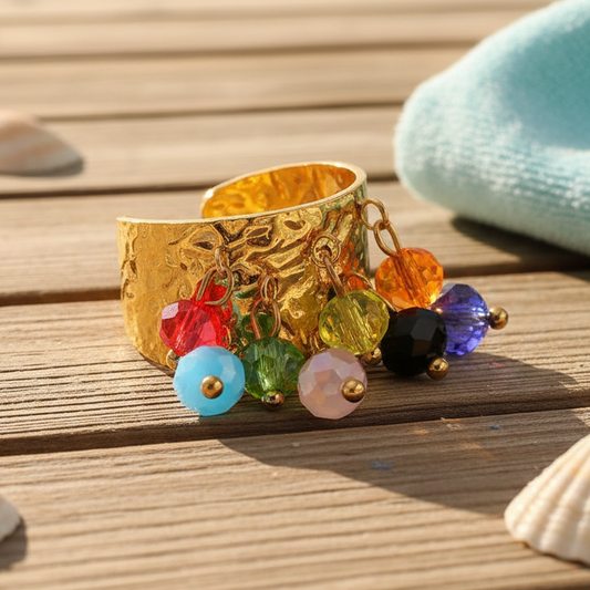 Confetti Charm Ring_ChicaChica