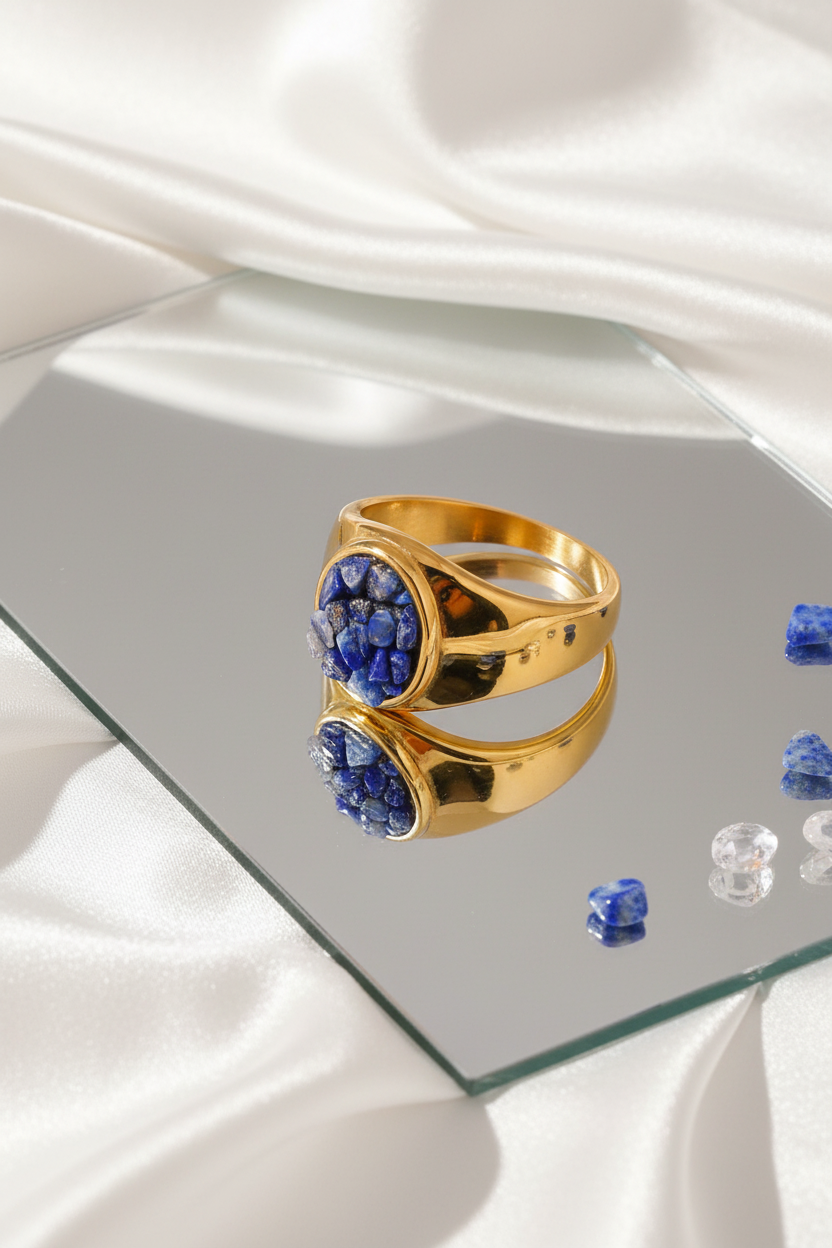 Cosmic Blue Ring_ChicaChica