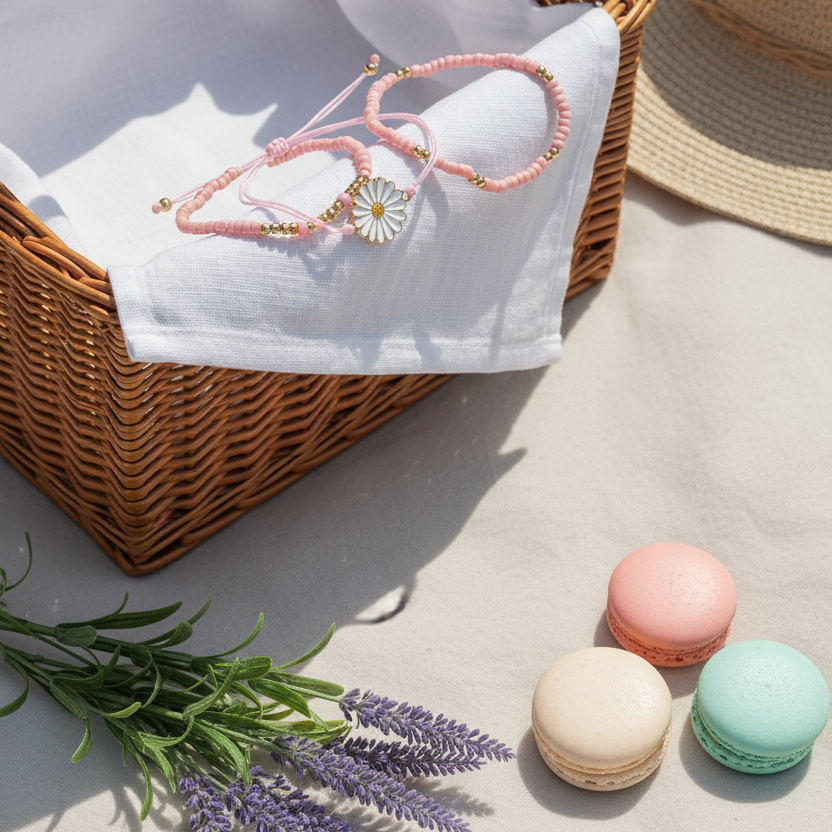  Daisy Delight Bracelet Set_ChicaChica