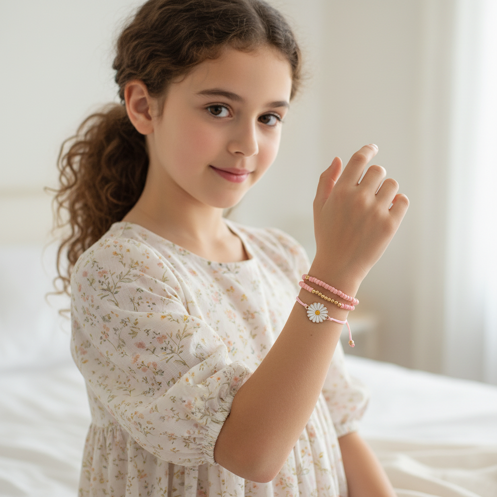  Daisy Delight Bracelet Set-ChicaChica