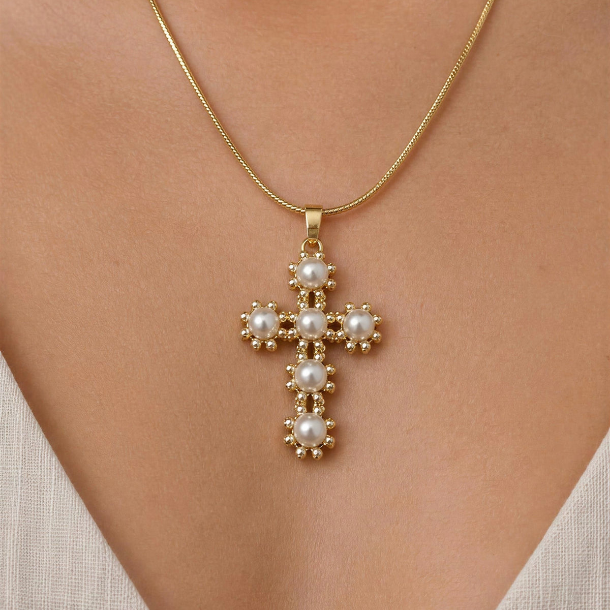 The Divine Grace Necklace from Chica Chica Jewelry 
