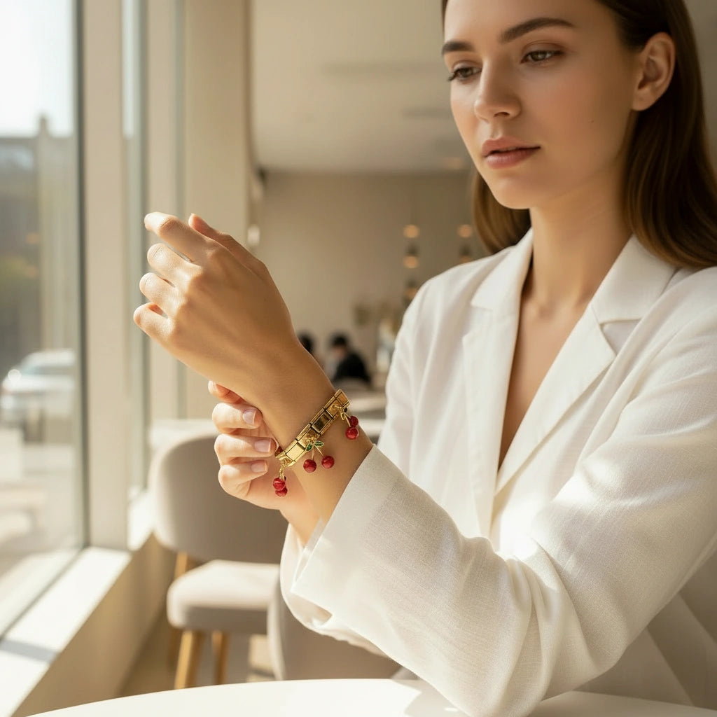 Dolce Cherry Bracelet_ChicaChica