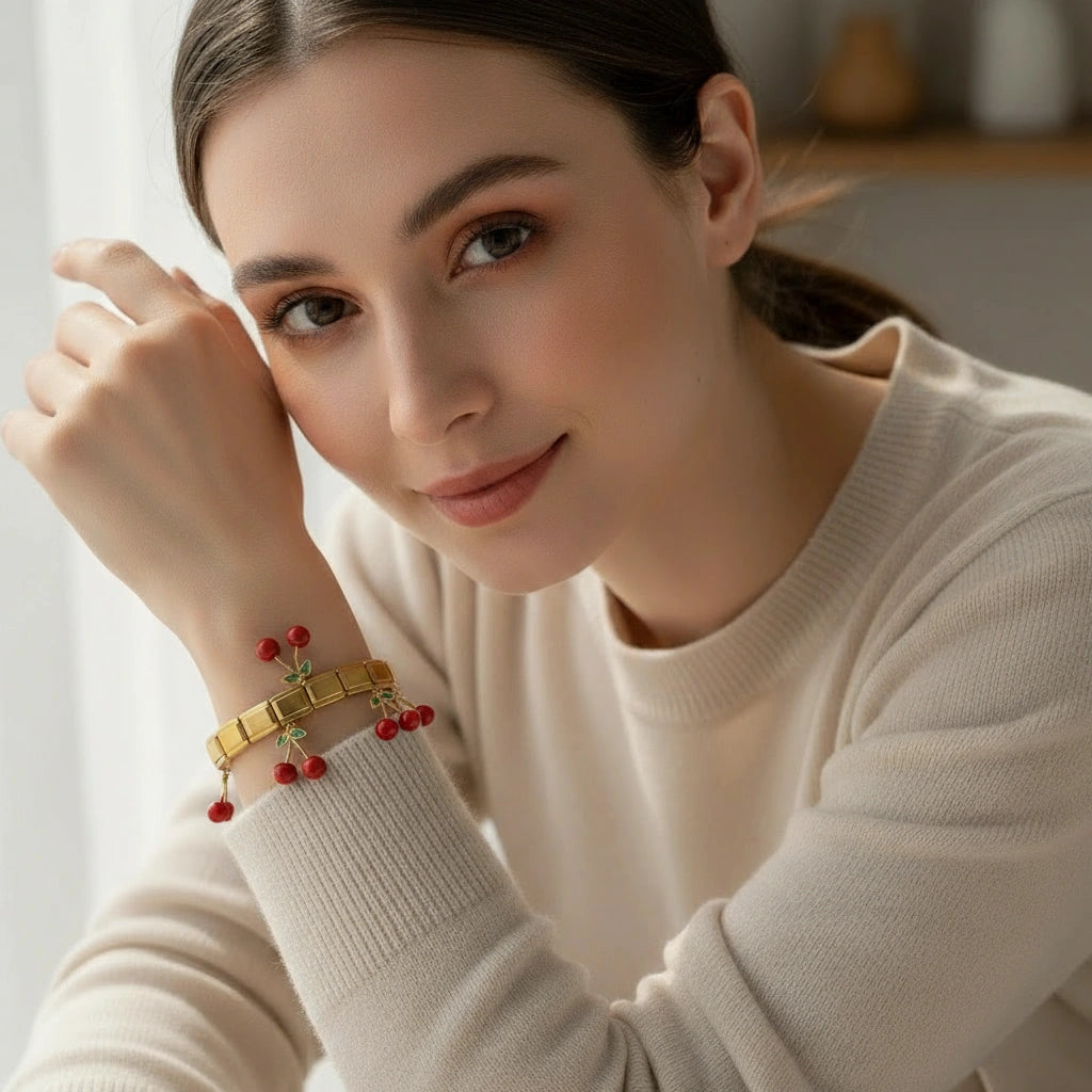 Dolce Cherry Bracelet_ChicaChica