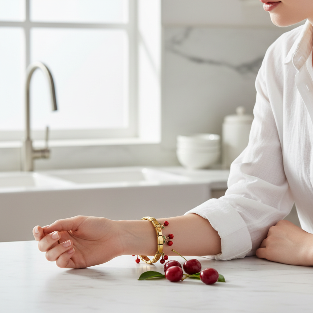 Dolce Cherry Bracelet_ChicaChica