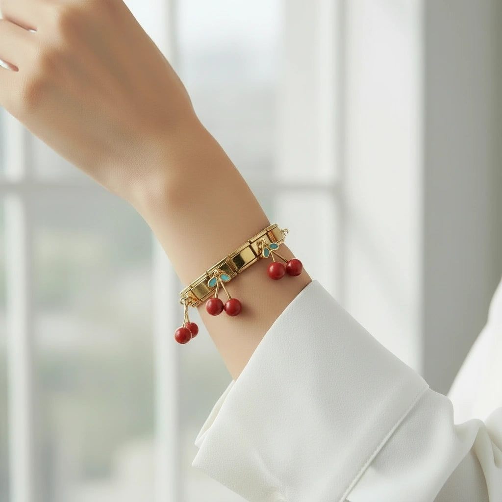 Dolce Cherry Bracelet_ChicaChica
