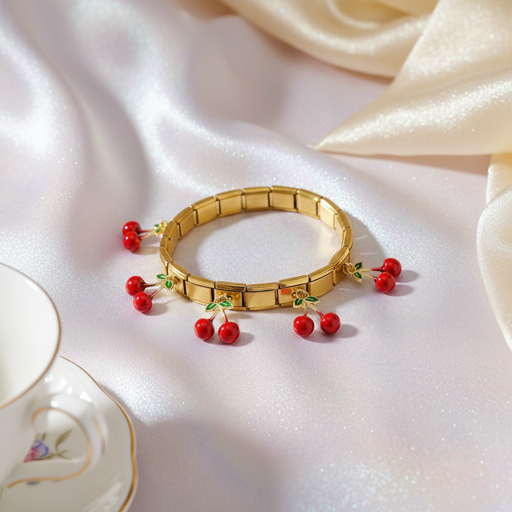 Dolce Cherry Bracelet_ChicaChica