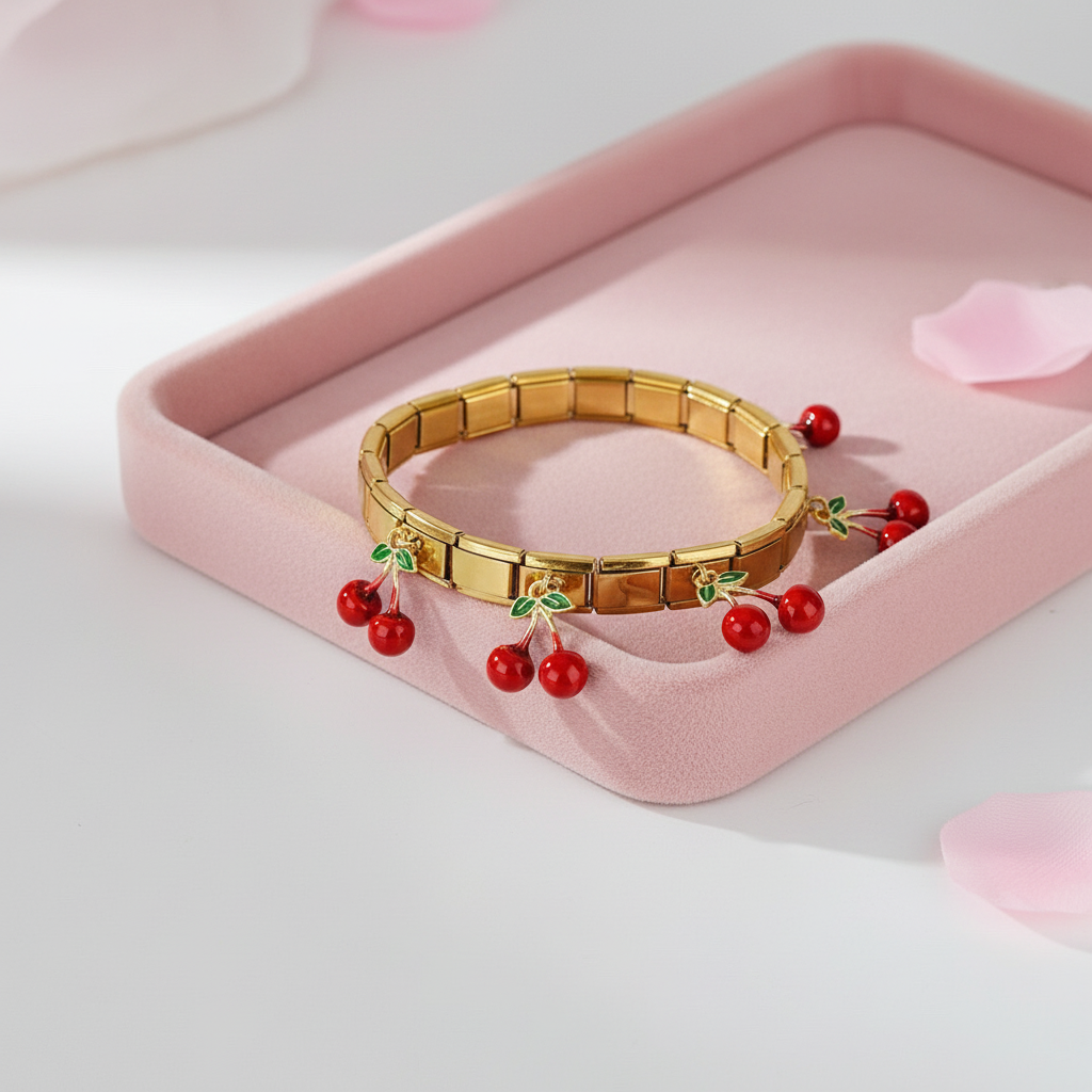 Dolce Cherry Bracelet_ChicaChica