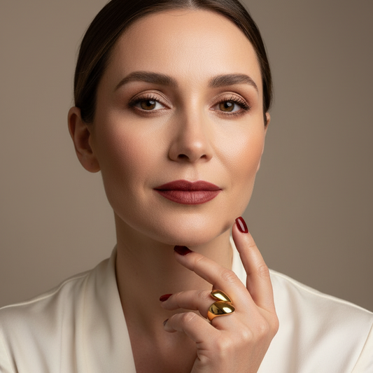  Droplet Ring_Gold_ChicaChica