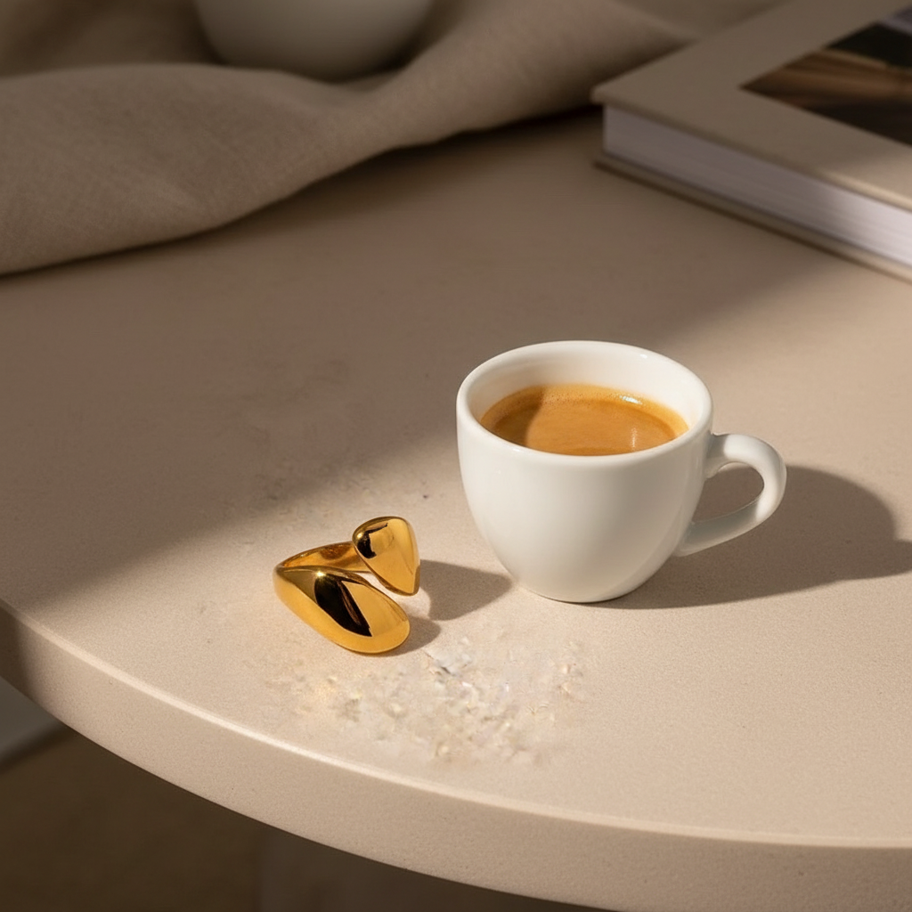  Droplet Ring_Gold_ChicaChica