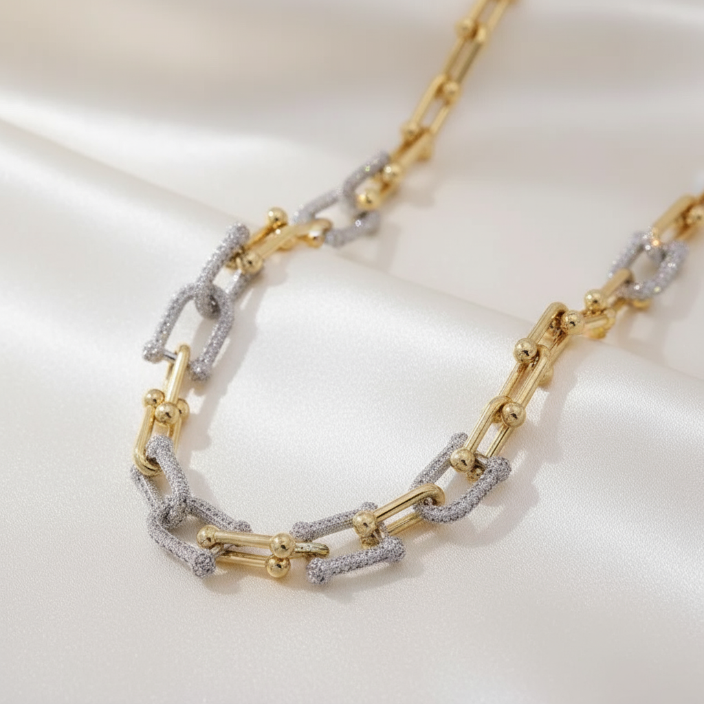 Dual Radiance Link Necklace
