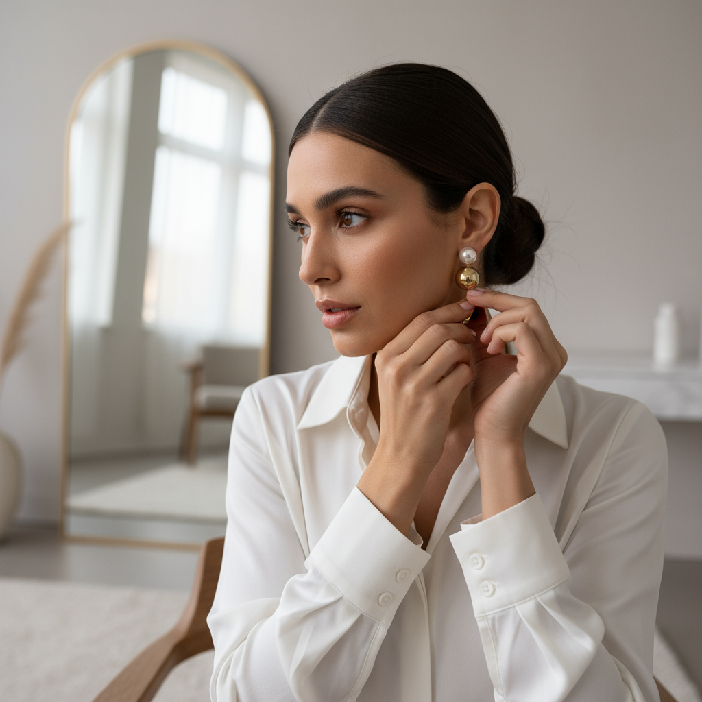 Earrings_WhiteandGold_ChicaChica