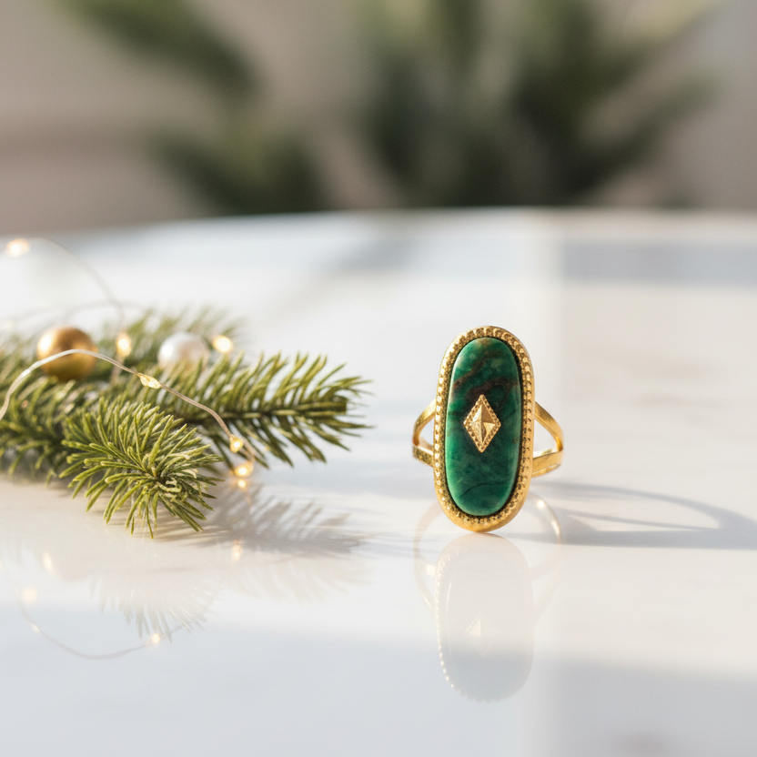 Emerald Sky Ring_ChicaChica