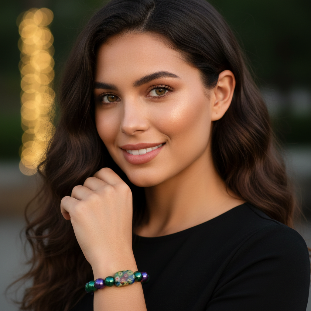 Emerald Twilight Bracelet_ChicaChica