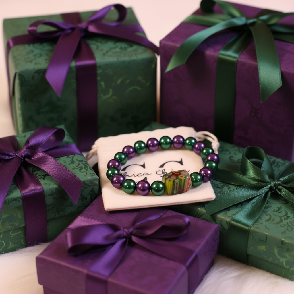 Emerald Twilight Bracelet_ChicaChica