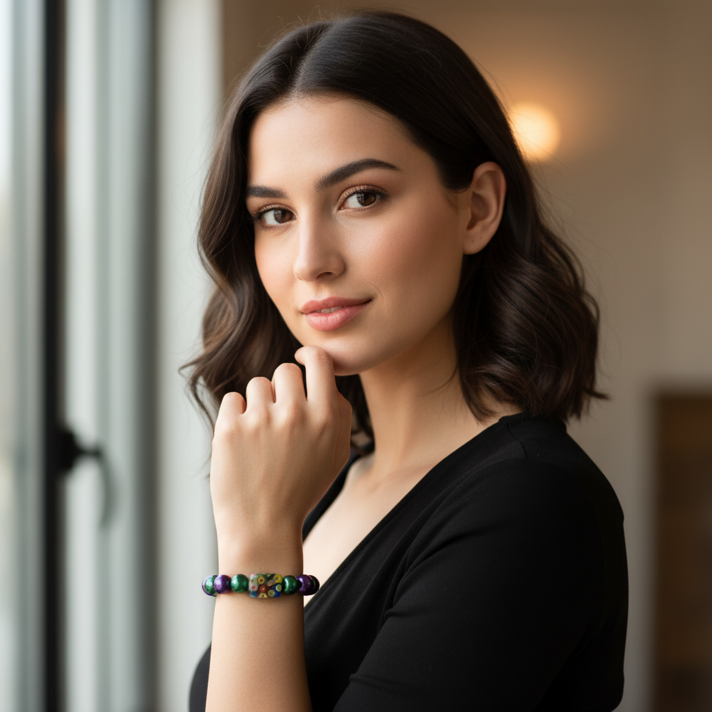 Emerald Twilight Bracelet_ChicaChica