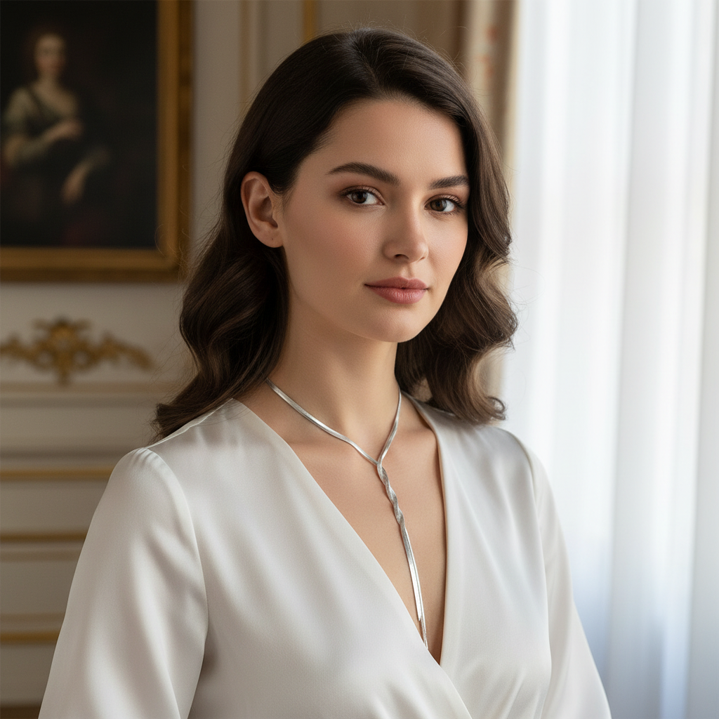 Eterna Lariat Necklace_ChicaChica