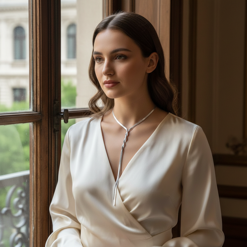 Eterna Lariat Necklace_ChicaChica