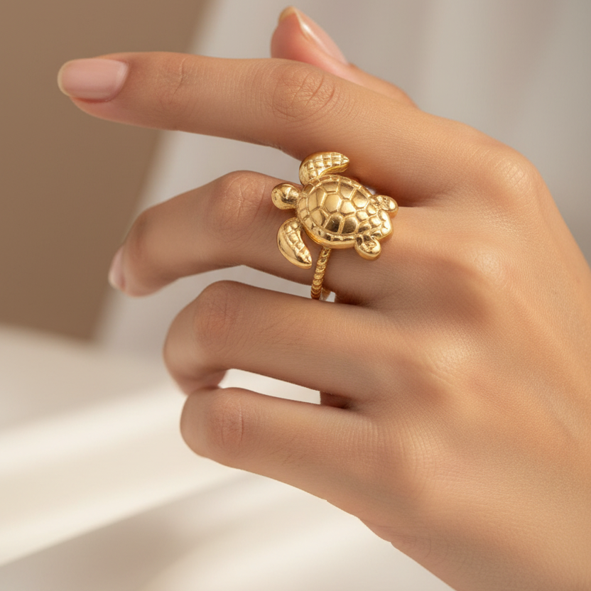 Eternal Tortoise Ring_ChicaChica