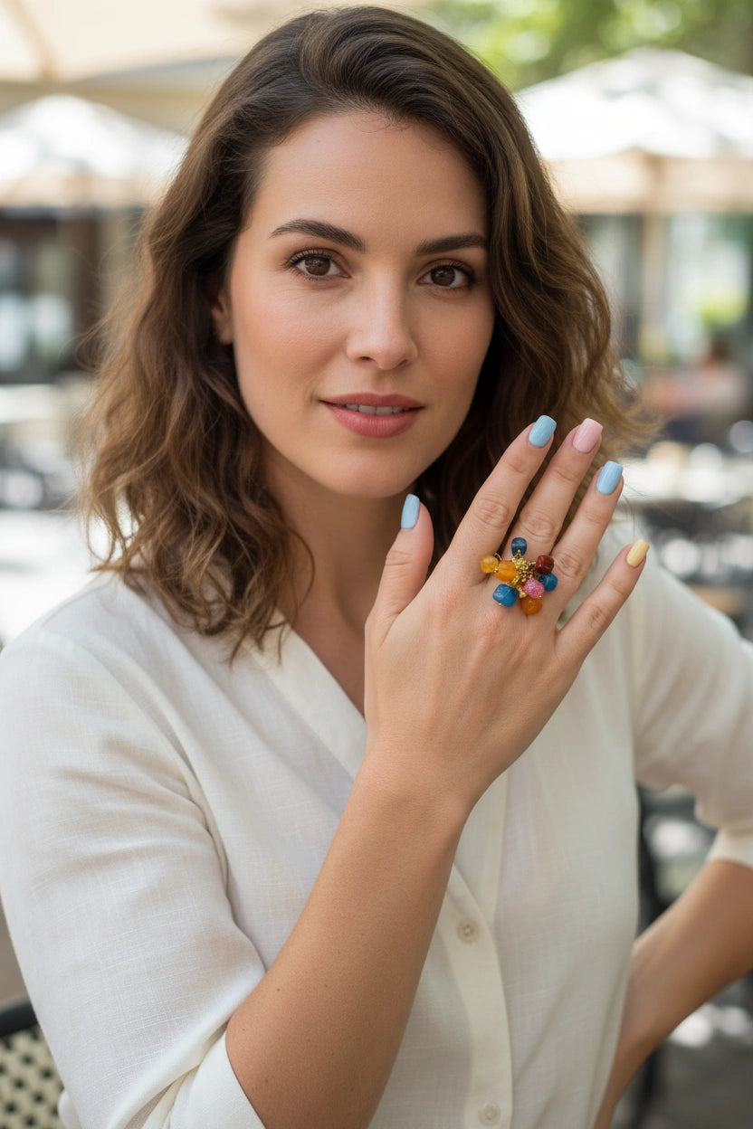 Fiesta Gem Ring_ChicaChica