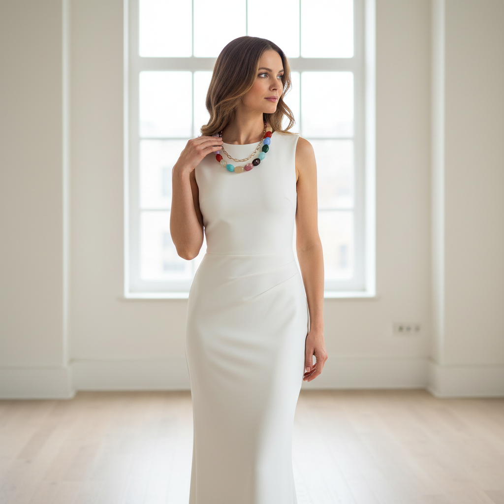 Fiesta Stones Necklace_ChicaChica