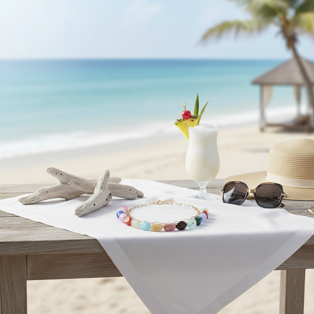 Fiesta Stones Necklace_ChicaChica