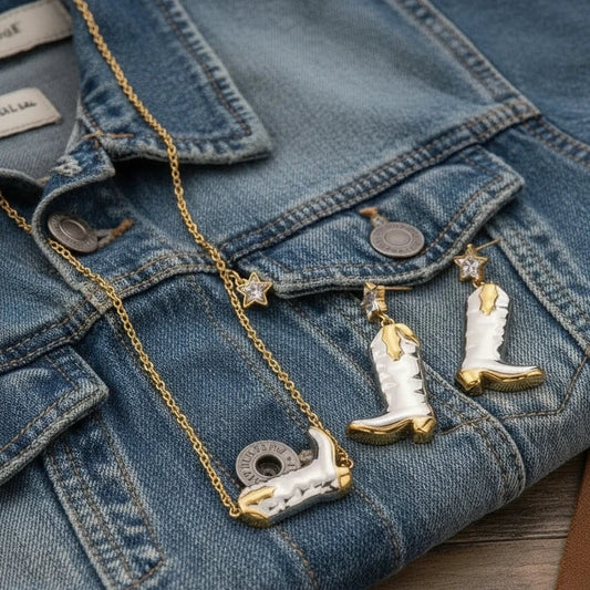 Frontier Boot Jewelry Set_ChicaChica