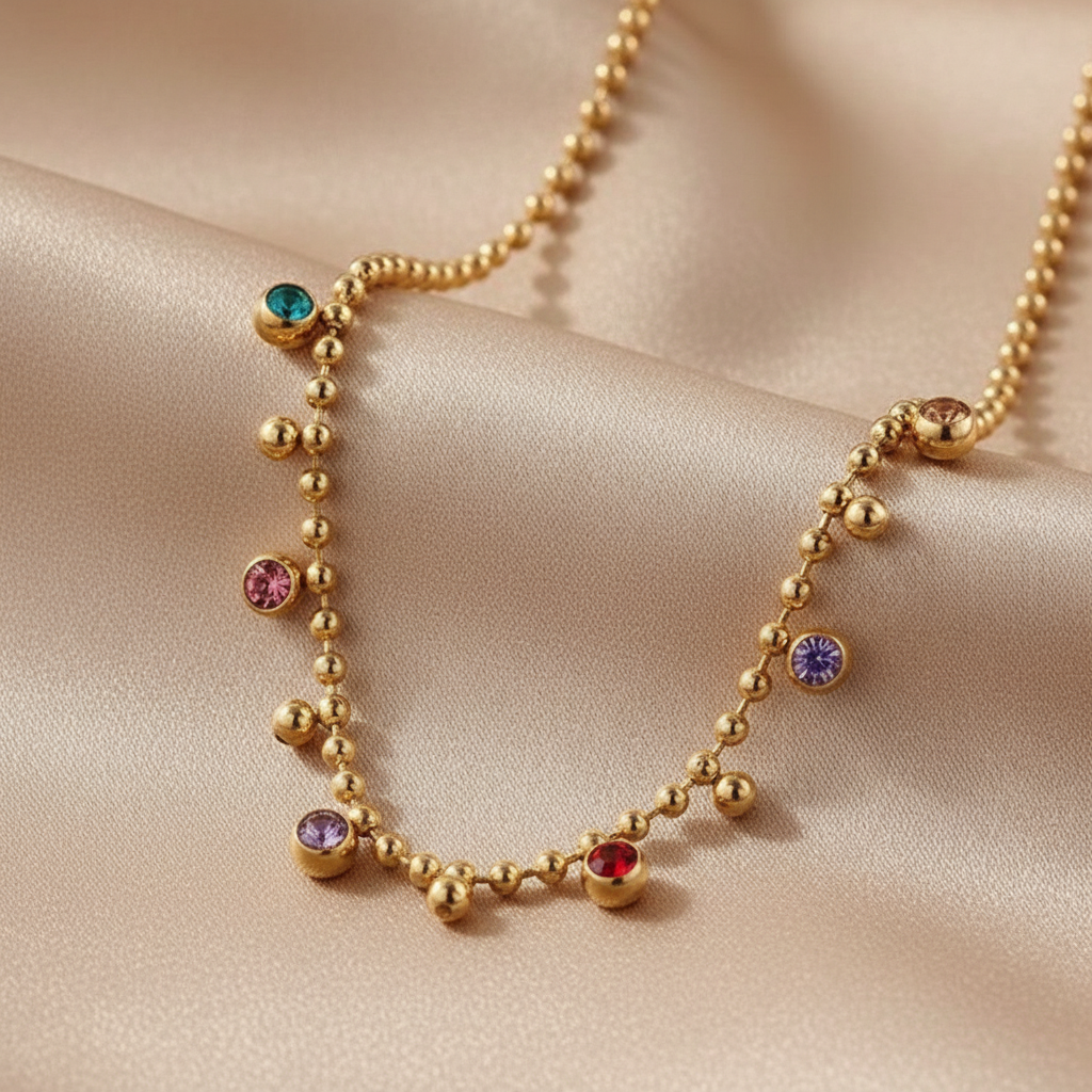 Galaxy Gems Necklace_ChicaChica