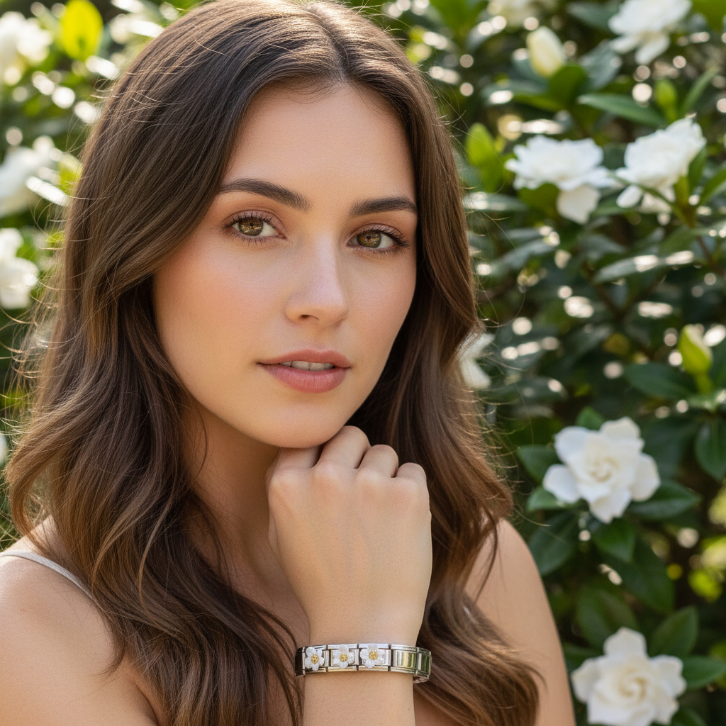 Gardenia Bloom Bracelet _ChicaChica