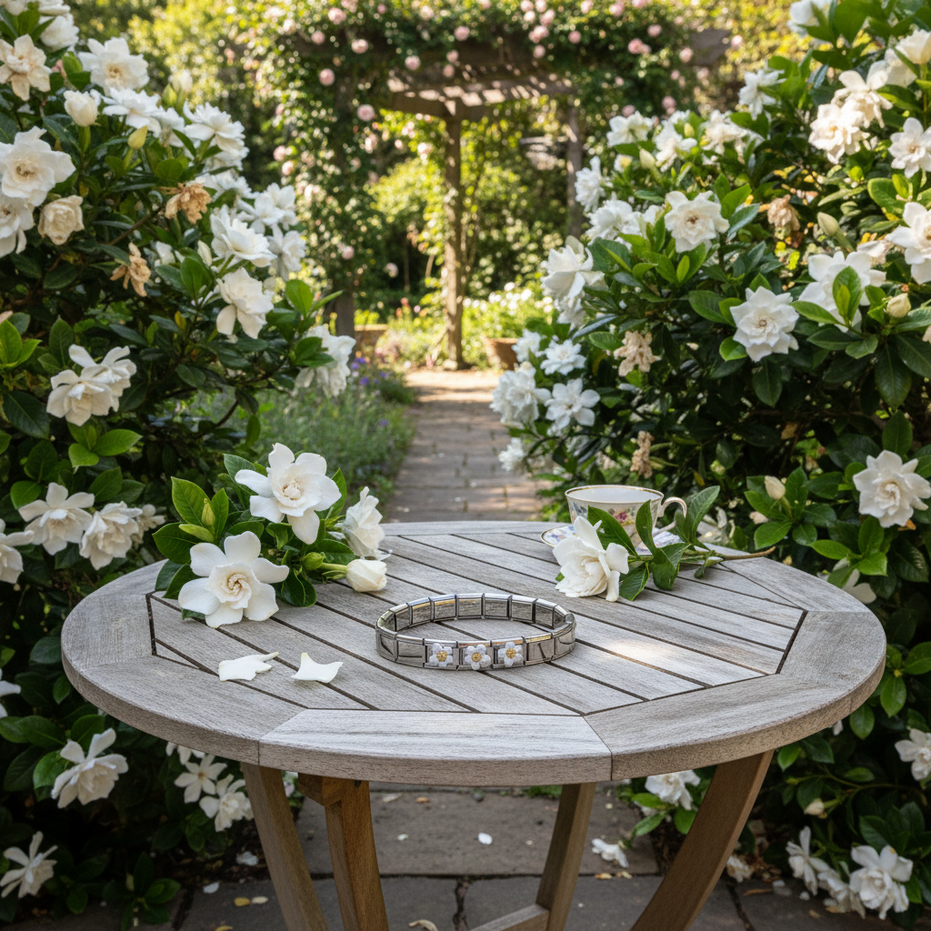 Gardenia Bloom Bracelet _ChicaChica