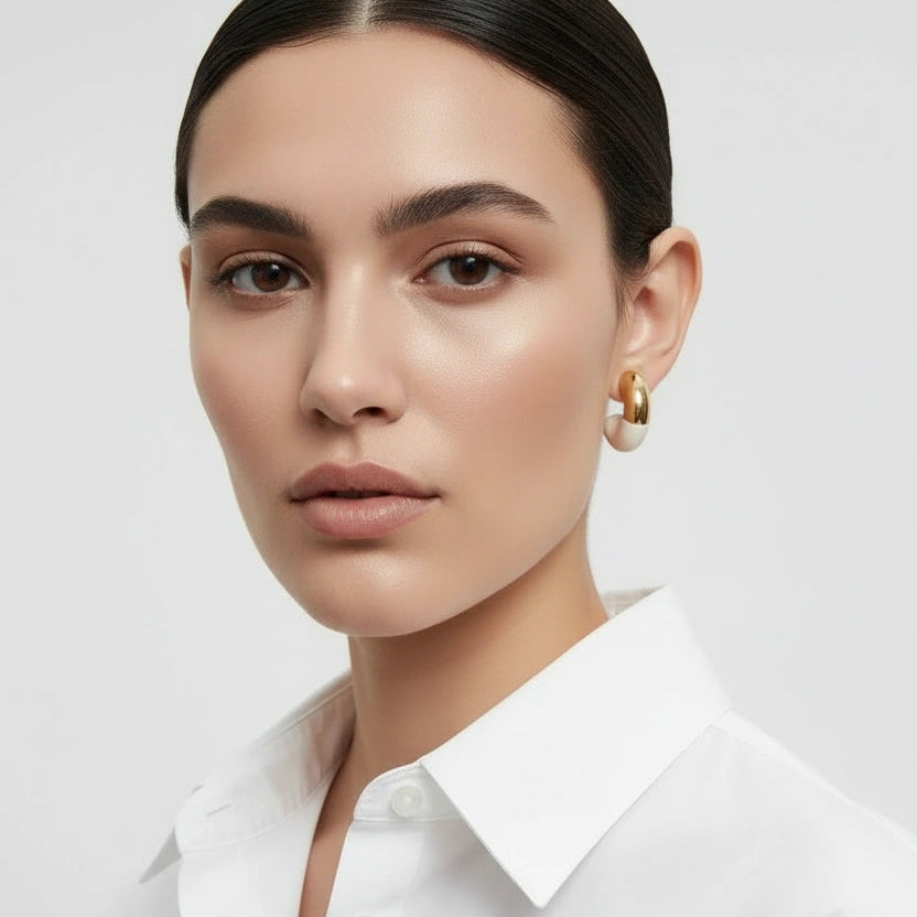 Gatsby Arc Earrings-ChicaChica